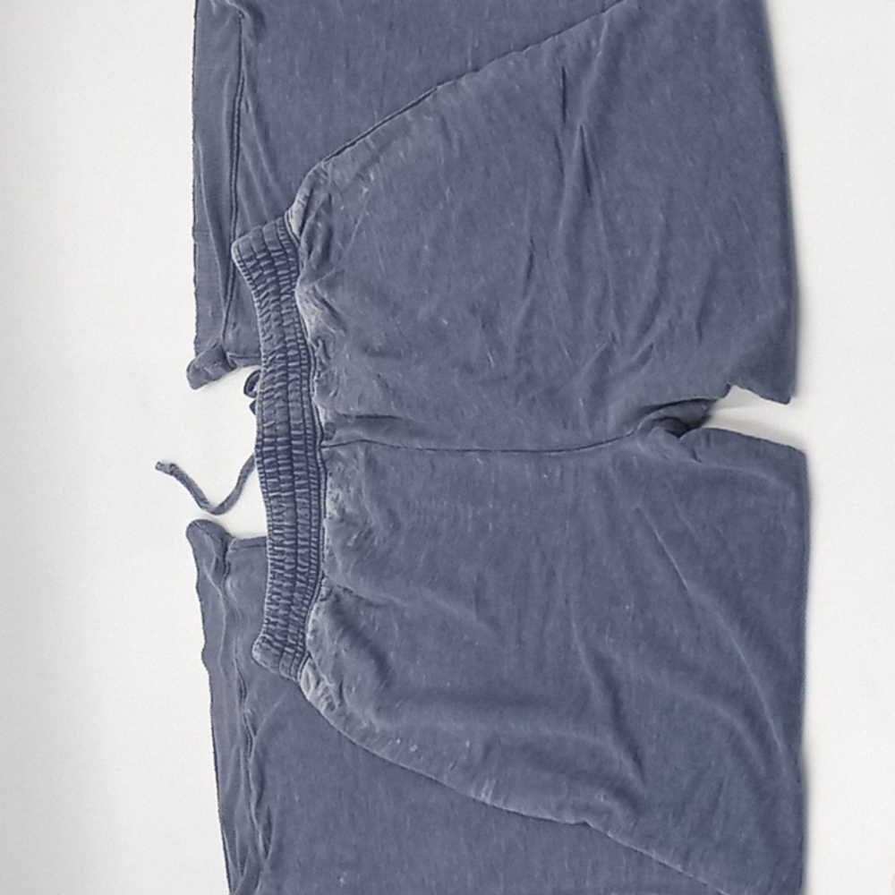Free People Cozy Cool Girl Lounge Pants Dark Sapphire Blue - Picture 13 of 16